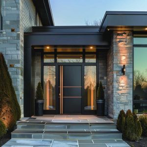 Pintu Jati Modern Royal