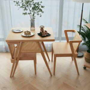 Set meja makan minimalis 2 kursi